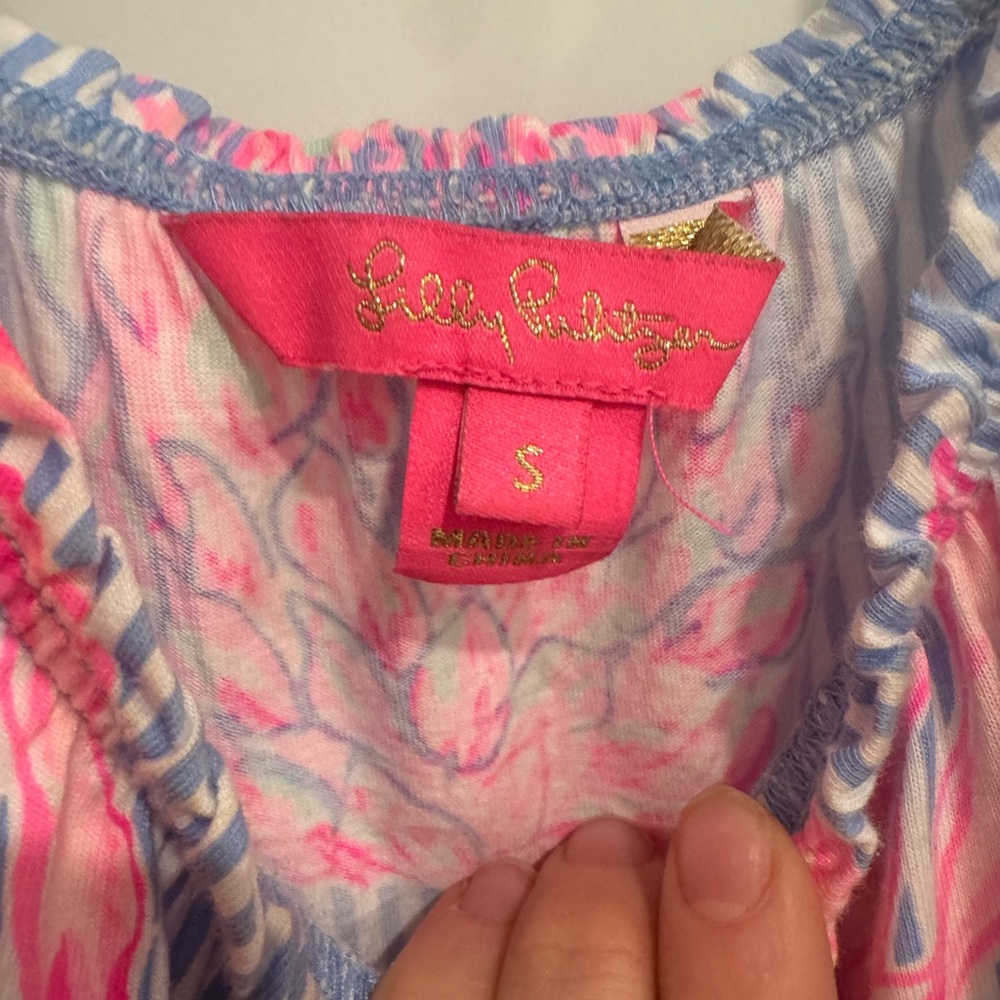 Lilly Pulitzer Loro Rum Swizzle Pineapple Dress size small rare find - Picture 3 of 5